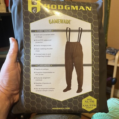 Hodgman Gamewade Chest Wader XL/TG Hunting Fishing Outdoor 