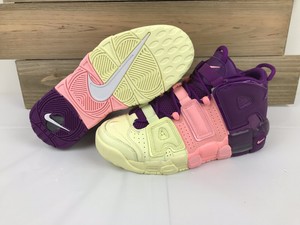 uptempo purple pink yellow