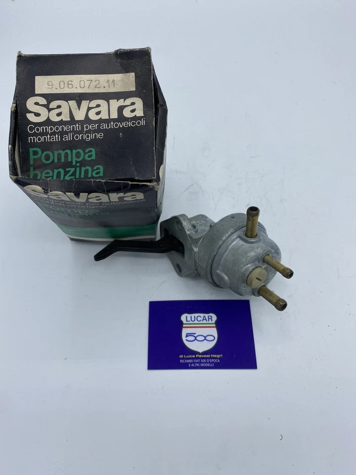Pompa benzina Fiat 124 1200cc 1972,131 Savara 90607211 (guarnizione) fuel pump Foto 2 de 2