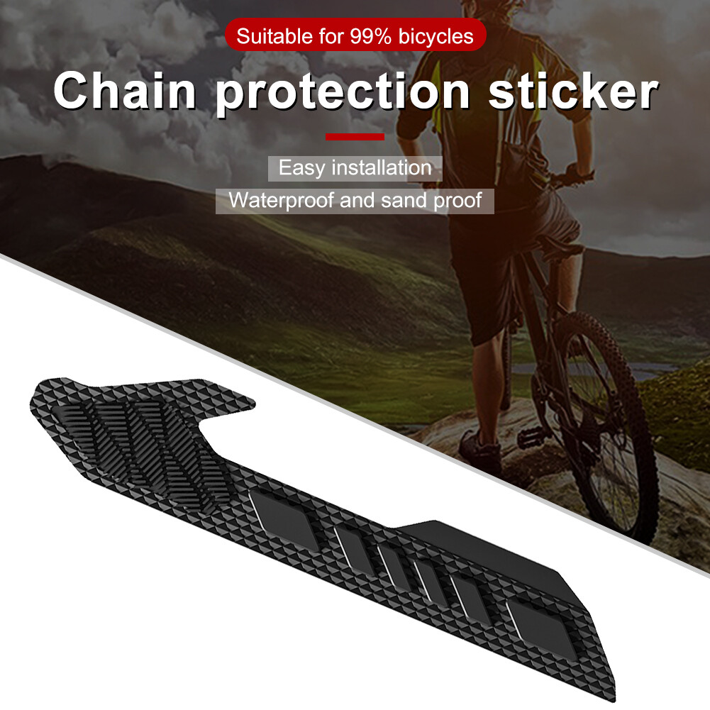 ENLEE 3D Bicycle Chain Protector MTB Bike Guard Frame ScratchResistant