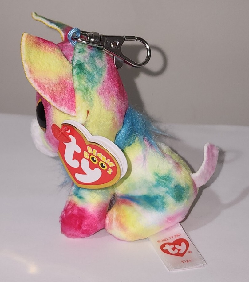 Ty Yips Chihuahua Plüschclip – Süß, Kuschelig, Für Kinderwagen, Taschen & Rucksäcke, 9 Cm