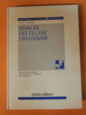 Buch Buch ANALYSE DER FINANZSTRÖME Imerio Facchinetti 1992 PIROLA (L26)