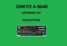 Stereo Amplifier ONKYO A-8640 Repair KIT - all capacitors