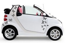 Kit 24 adesivi Auto Farfalle  - kit  24  stickers butterfly