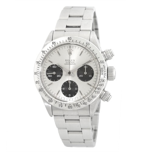 ROLEX Vintage Gent's Stainless Steel 6265 Daytona Cosmograph Box Service Papers