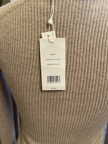Vince 100% Cashmere Sweater/NWT/XS/ Sold out/$345.00 Plus Tax! - Picture 7 of 8