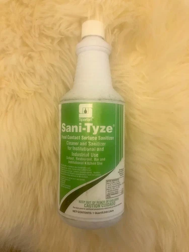 Spartan Sani-Tyze Food Contact Surface Sanitizer 1 Quart