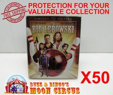 50x BLU-RAY/4K OVERSIZE BOX SET SIZE B4O D -CLEAR PLASTIC PROTECTIVE SLEEVE