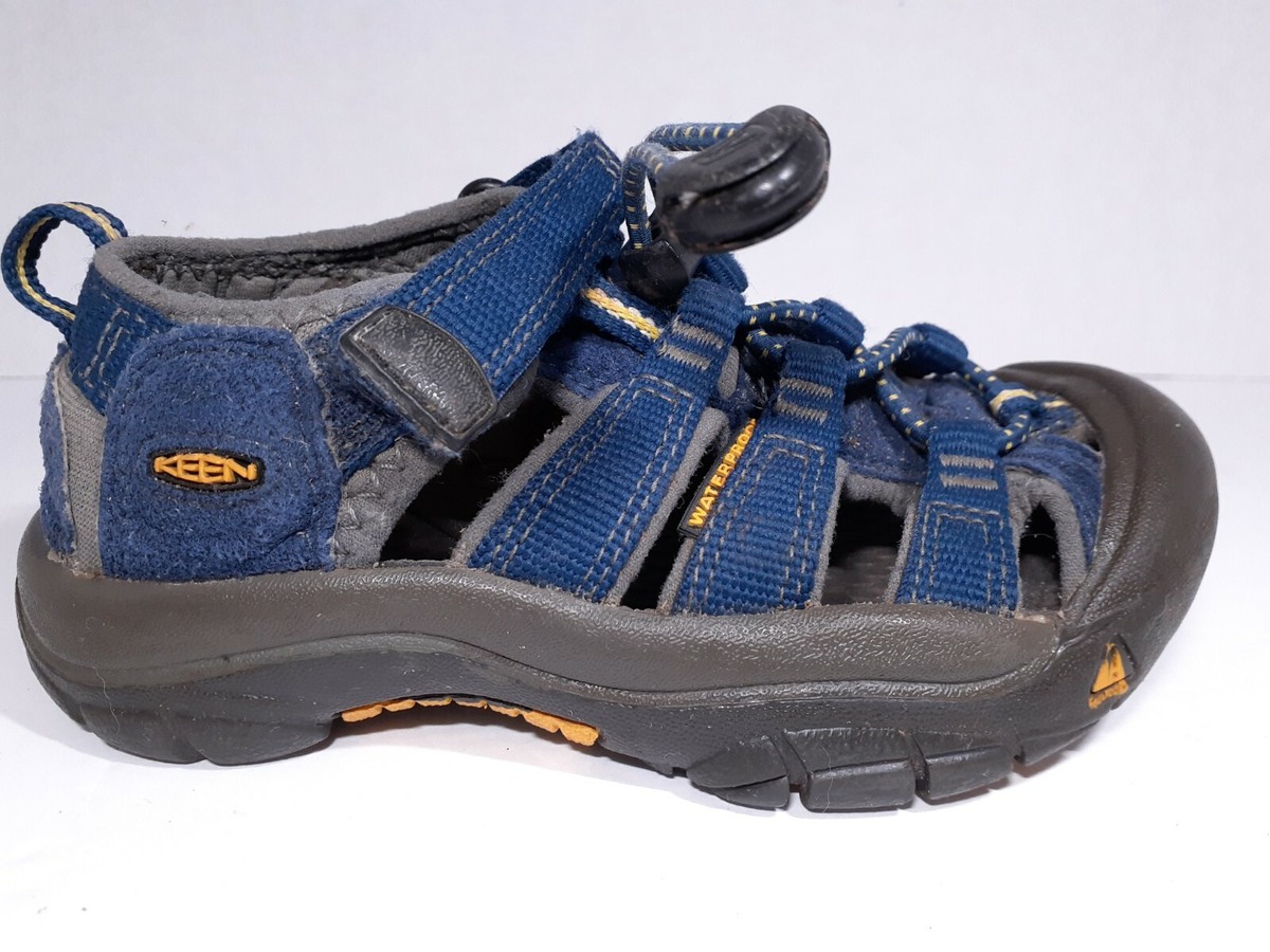 Keen Newport H2 Toddler Size 10 Blue Navy Black Sandals Water