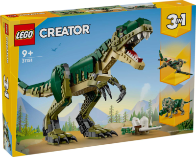 Lego T. rex 31151 Creature Christmas Minifigure Building Set