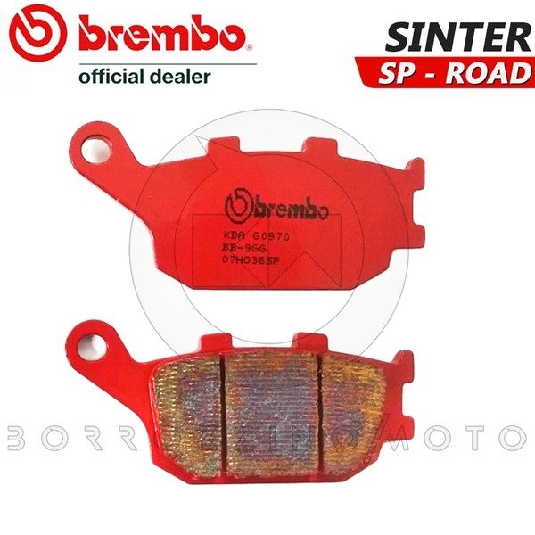 BremsbelÄGe Hinten Brembo Sinter 07HO36SP Honda CBF 600 S ABS 2011-image