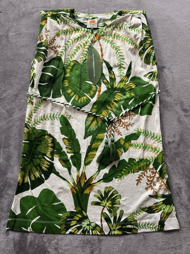 Farm Rio Women’s Tropical Forest T Shirt Dress Size Medium New With Tag - Picture 3 of 10