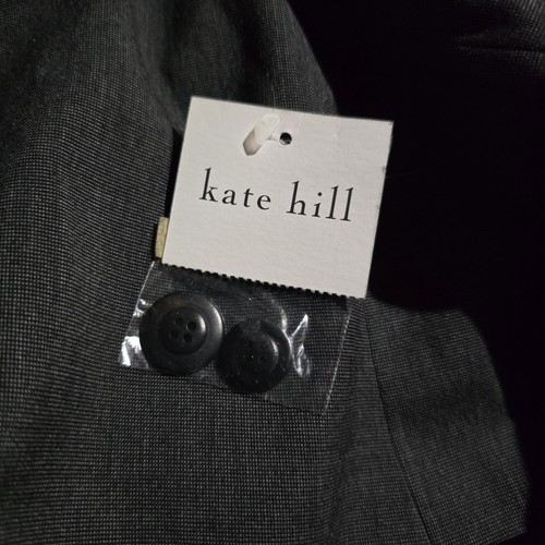 Kate Hill Blazer Jacket Gray Office Siren Capsule Plus 22W Women Heritage Luxe - Picture 4 of 24