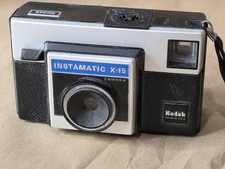 Kodak Instamatic X-15 Vintage 70s Camera w/ Strap X15