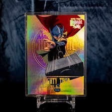 Mighty Thor Gold Medallion Card #113/200 2023 UD Fleer Ultra Midnight Sons M-42