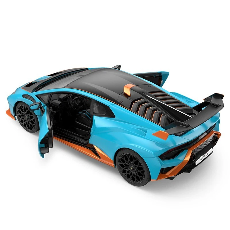 1:14 RC Lamborghini Huracan STO Blue by RASTAR - Image 4 of 4