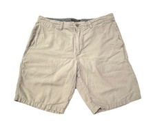 BANANA REPUBLIC AIDEN SHORTS, Men's 34 Linen Cotton Blend Summer Comfort
