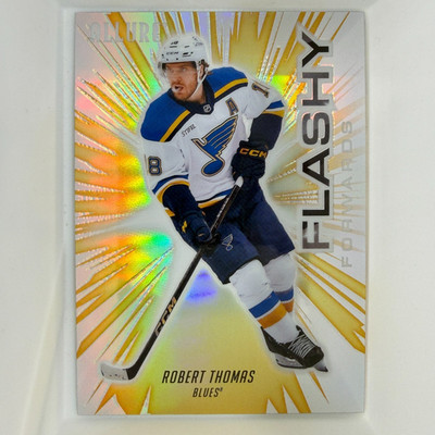 Upper Deck 2025-26 Allure Flashy Forwards Robert Thomas #FF-11 Blues
