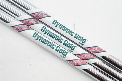 (3) New True Temper Dynamic Gold Tour Issue Azalea S400 37'' Wedge Shaft Masters