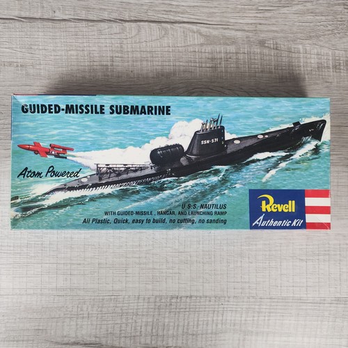 VTG Revell USS Nautilus Guided Missile Submarine 1:305 Scale Kit #H-308 SSN-571