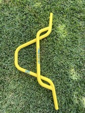 NEW POWDER COAT YELLOW PRETZEL BMX  BICYCLE H...