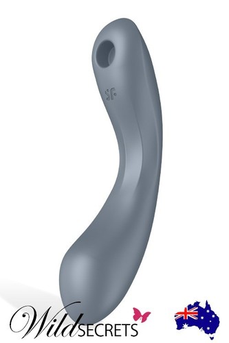 NEW Satisfyer Curvy Trinity 1 Multifunction 6.9 inch 3 in 1 Vibrator, G Spot - Picture 6 of 7