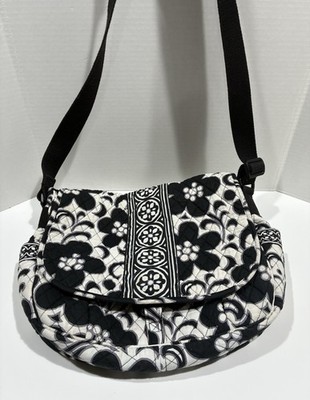 Vera Bradley Night and Day Messenger Bag Crossbody Purse Computer Bag