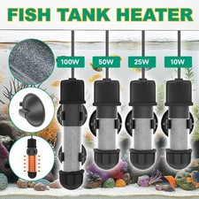 hygger Small Submersible LCD Aquarium Heater 10W/25W/50W/100W for 5/10/16/26 Gal