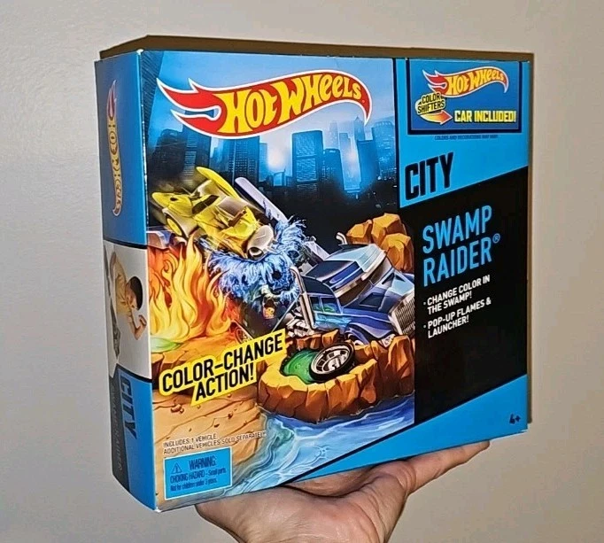 EvezBeadz Hot Wheels City Swamp Raider Juego Juguete BHN12 BHN14 2013 Nuevo Mattel Foto 3 de 4