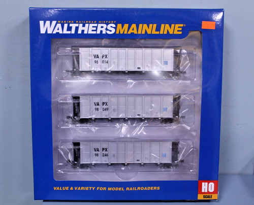 Tolva Walthers Mainline 910-56881 50' RD-4 paquete de 3 listas para funcionar Virginia Power | Zustand: New