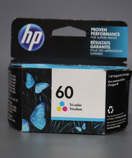 HP 60 Tri-Color Ink Cartridge  ~165 Pages  (CC643WN#140) (Pack of 1 )