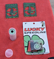 Lucky ABEC 3 Skateboard Bearings NOS + Skateboard Hardware + Parts LOT