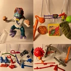 Vintage TMNT Accessories Lot Playmates 90s Teenage Mutant Ninja Turtles + Baxter