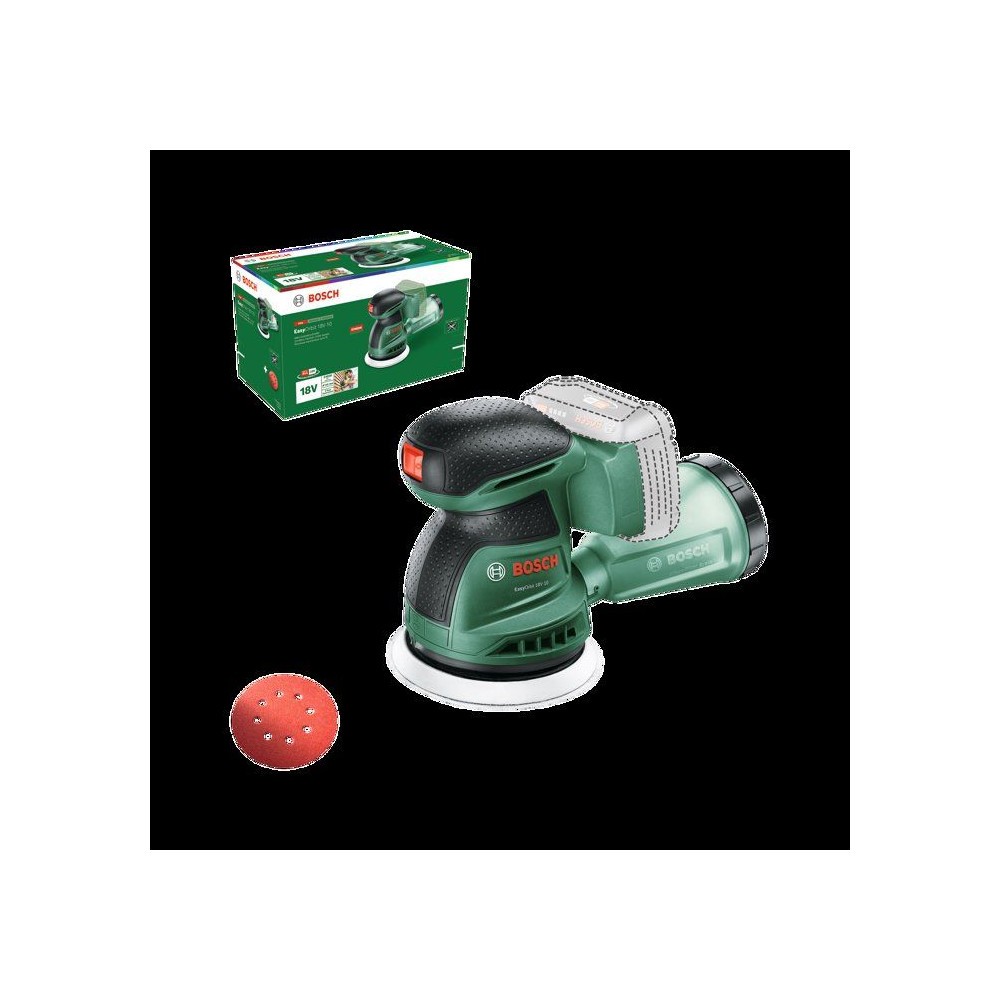 Ponceuse excentrique sans fil Bosch EasyOrbit 18V10 pour poncer sans fatigue