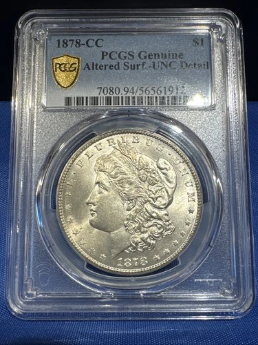 1878-CC Morgan Silver Dollar, Carson City PCGS Uncirculated Details