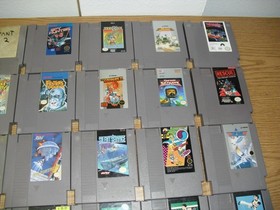 Lot of 28 NES games! Mario Bros Little Mermaid TMNT II The Arcade Game Hydlide