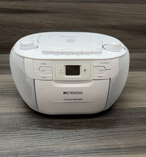 Retekess TR621 AM/FM Radio CD/MP3/Cassette Tape Player Combo Record Boombox