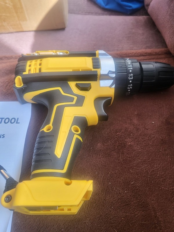 Vision  cordless drill with battery and charger
