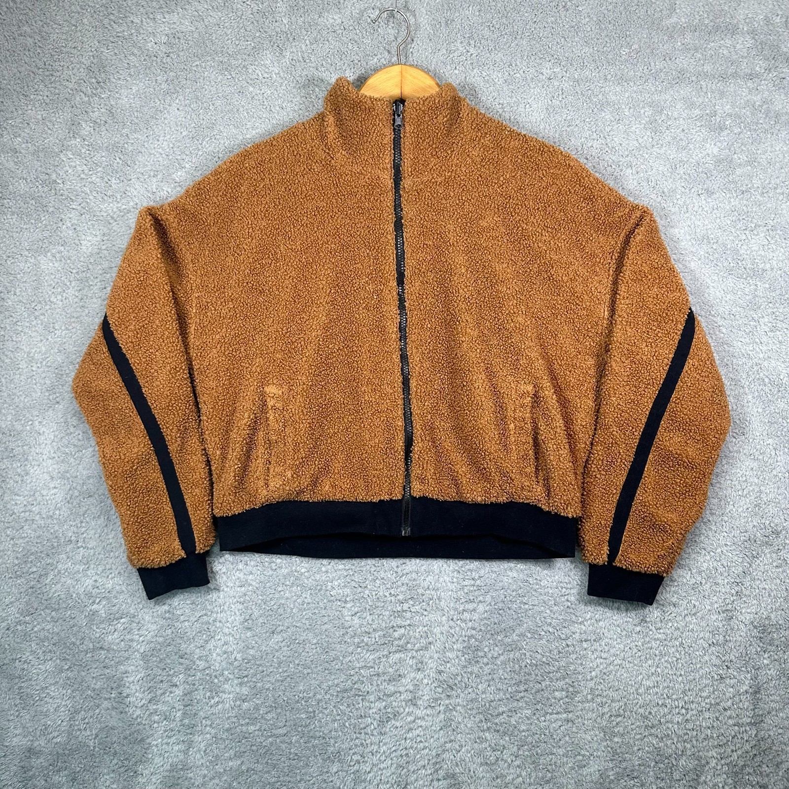 Fabletics Spencer Reversible Teddy Bomber Jacket … - image 4