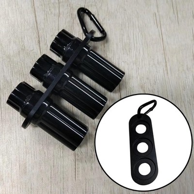 Pool Queue Joint Thread Protector Halter Abdeckung 3 Loch Halter Tragbare