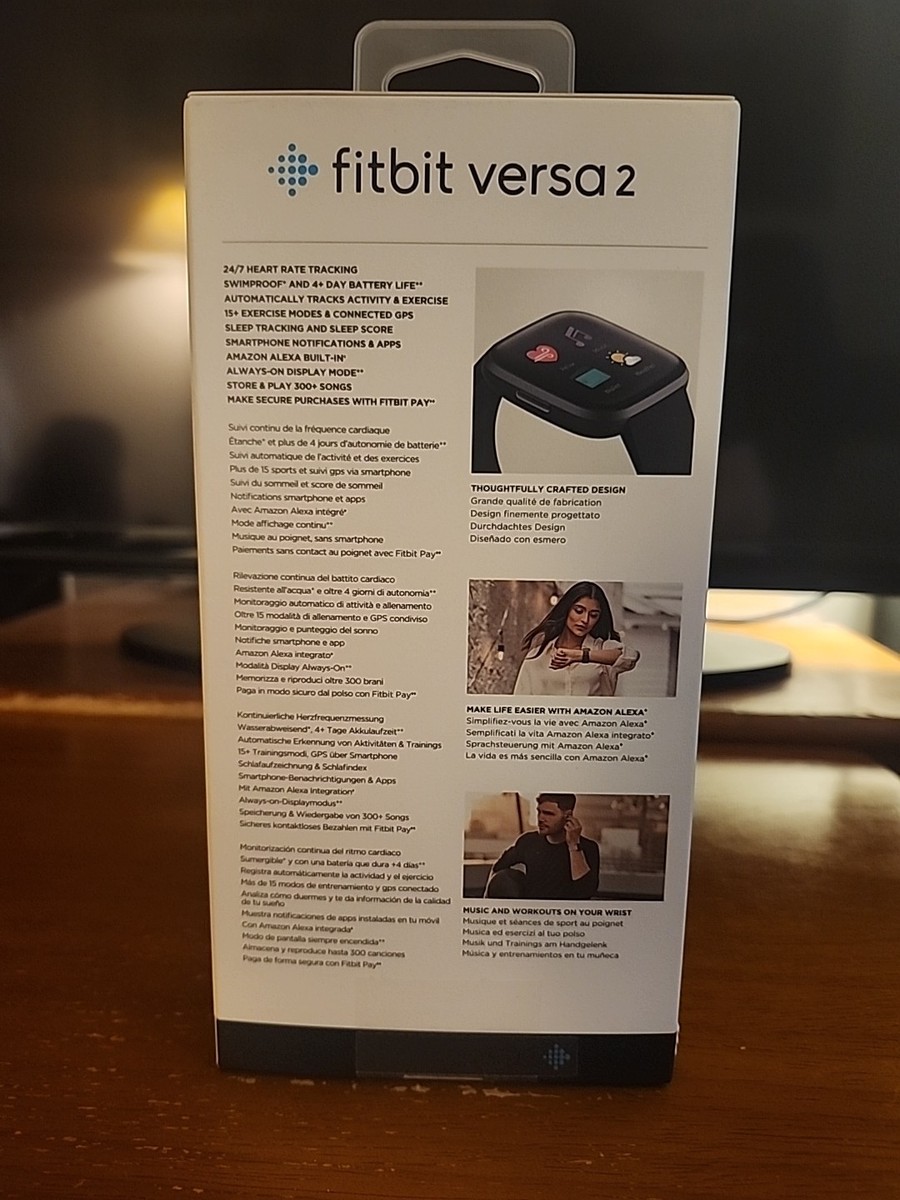 Fitbit Watches Fitbit Versa Sumergible Fitbit Versa Health Fitness