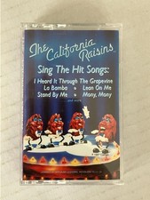The California Raisins - Sing The Hit Songs Cassette 1987 Priority Records
