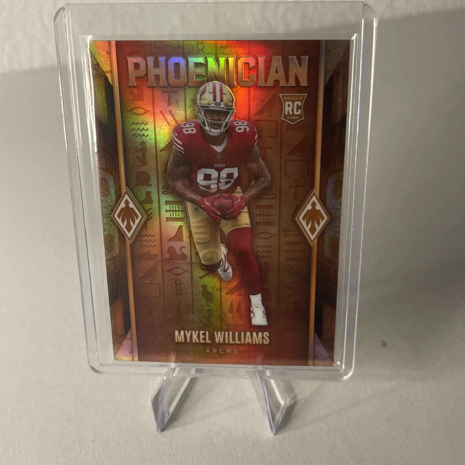 2025 Panini Phoenix Mykel Williams #20 Phoenician RC - Case Hit - SSP - 49ers