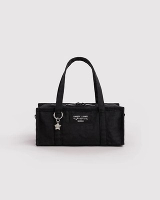 BAGGU X Sandy Liang Mini Nylon Market Black Bag NWT