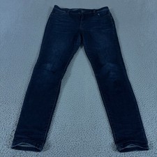 Judy Blue Jeans Womens 11/30 Dark Wash Skinny Fit Stretch Denim High Rise Pants
