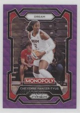 2024 Panini Prizm Monopoly WNBA Purple Wave Prizm Cheyenne Parker-Tyus #21 19b1