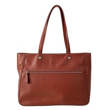 LONGCHAMP shoulder bag L1374021404 dark brown leather From Japan