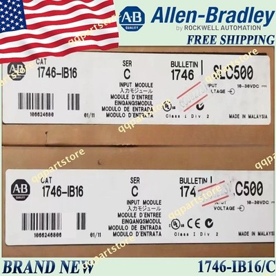 New Sealed 1746-IB16/C SLC 500 Digital Input Module PLC US Stock Free Shipping