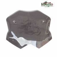 Yamaha Tmax 530 TMAX530 ZubehöR Motorrad Windschutzscheibe Windschild Grau