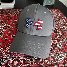 Men s Under Armour Freedom Cap Gray American ...